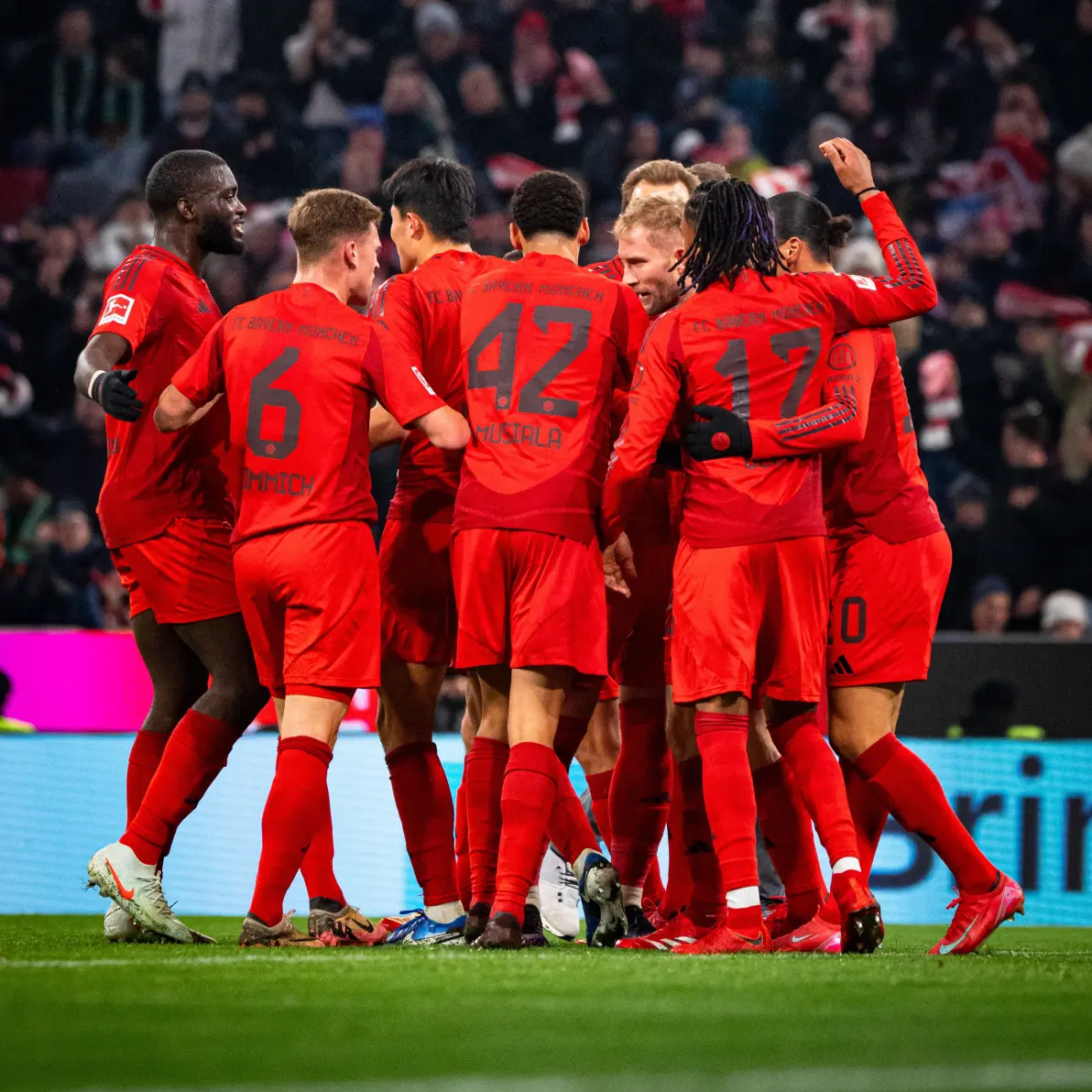 拜仁慕尼黑再胜,德甲强势冲顶,斩获第二连胜! 拜仁慕尼黑再胜,德甲强势冲顶,斩获第二连胜!