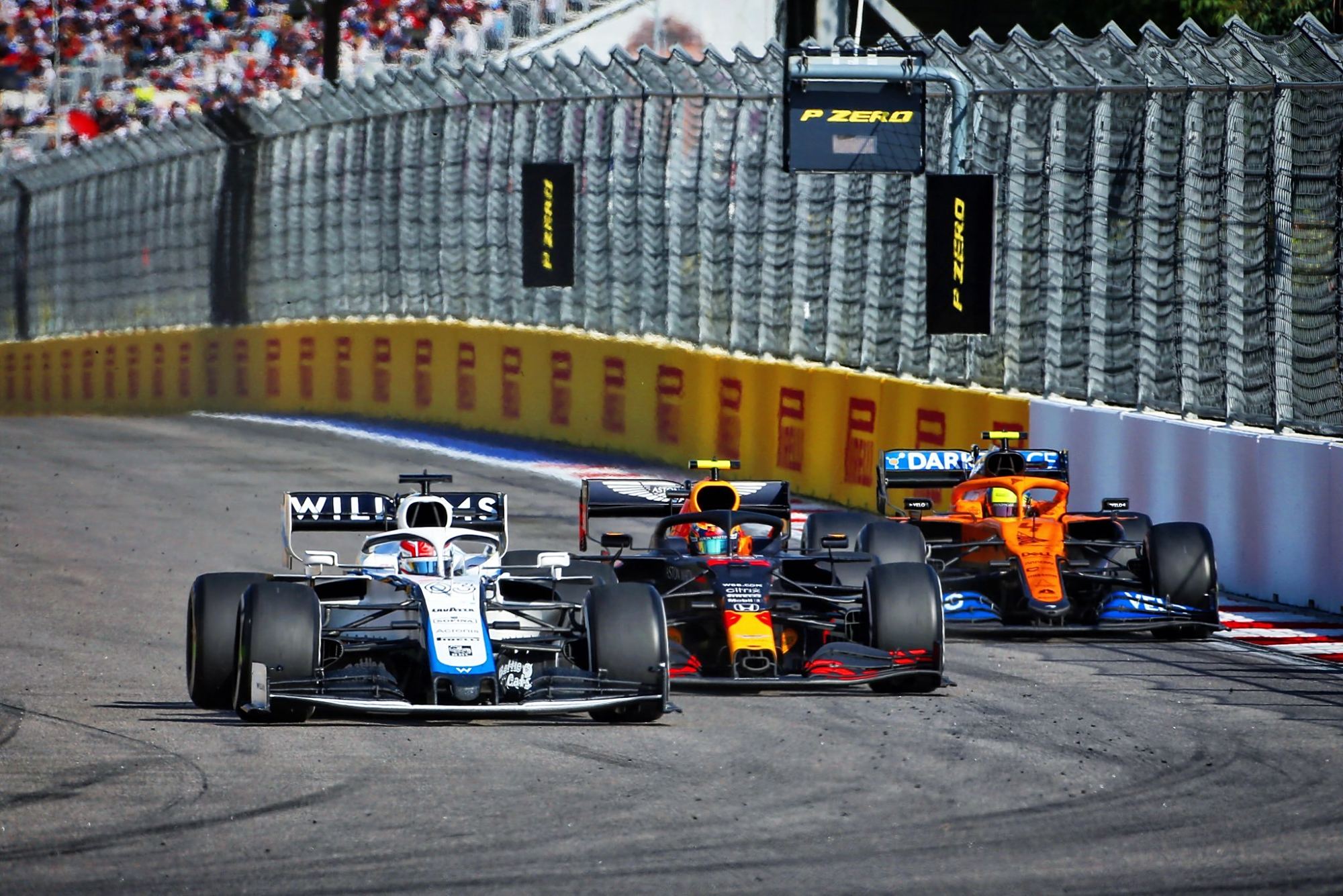 关于威廉姆斯碾压梅赛德斯，诺里斯带队取胜的信息